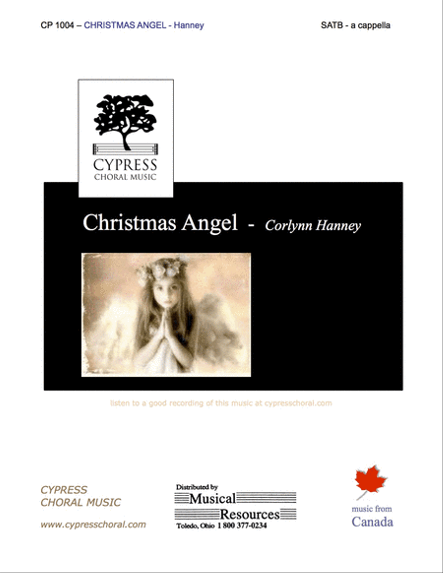 Christmas Angel Christmas Angel 4-Part scores gallery preview page 1