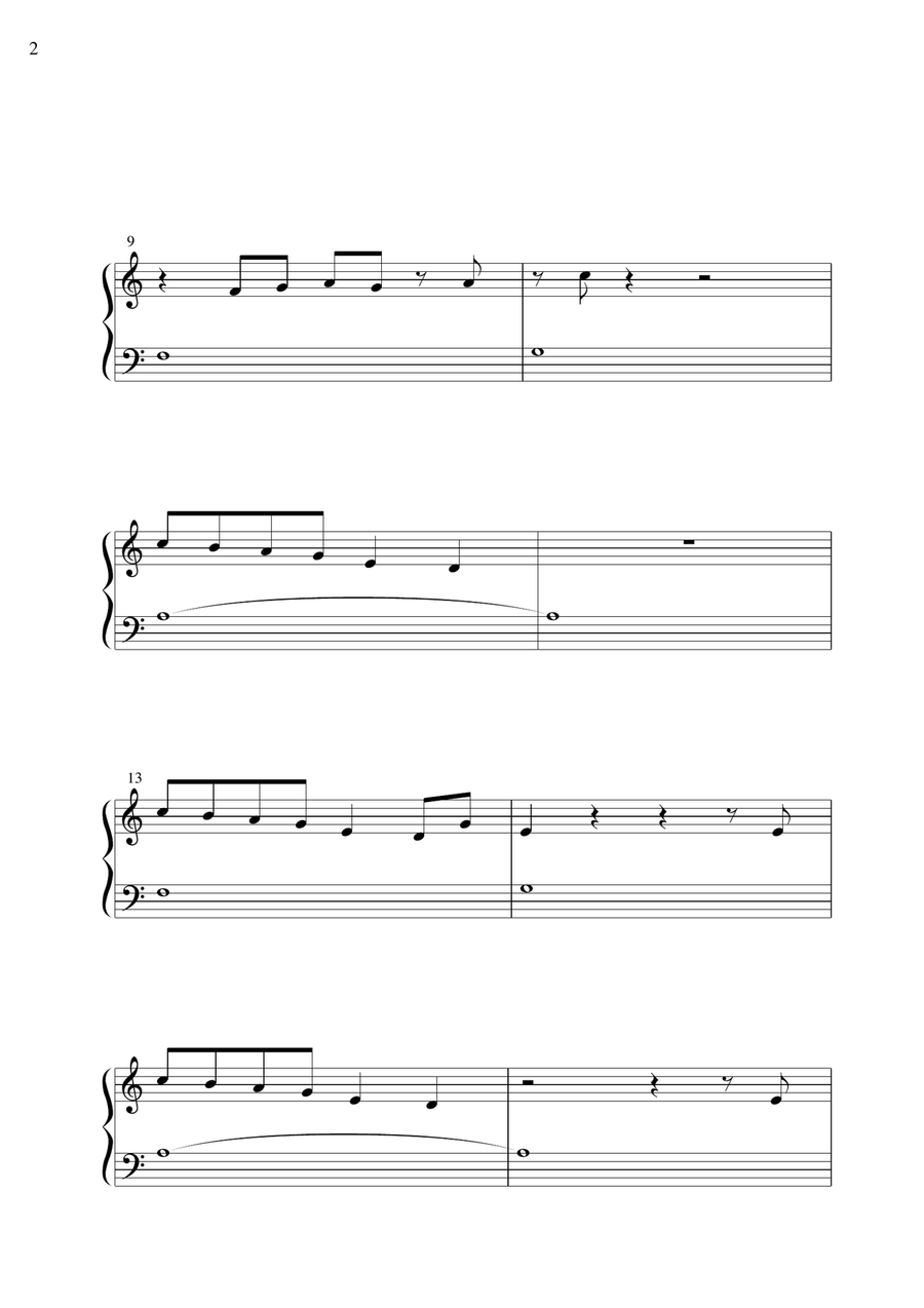 Your Love (9pm) Piano Method scores gallery preview page 2