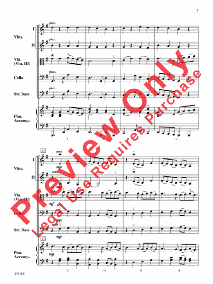 A Very Viola Christmas A Very Viola Christmas String Orchestra scores gallery preview page 4
