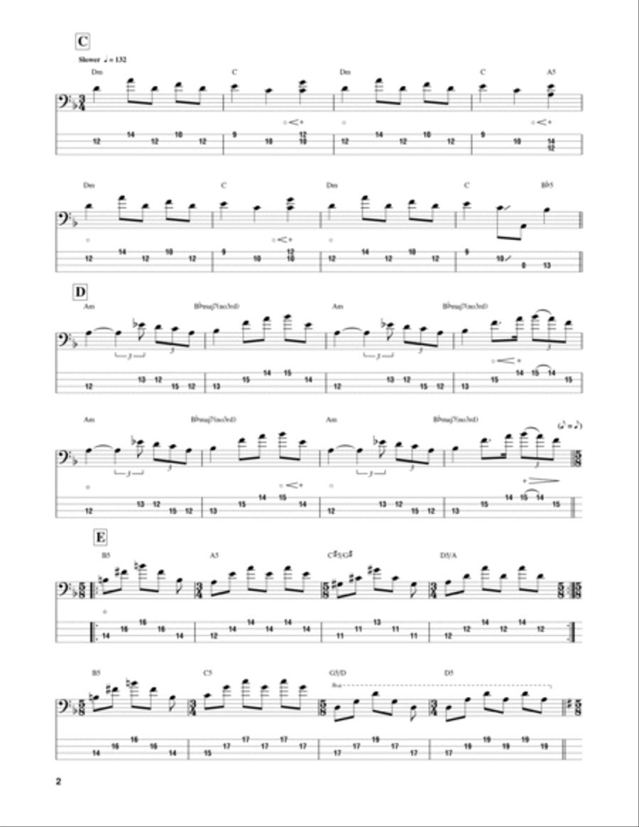 (Anesthesia) - Pulling Teeth Guitar Tablature scores gallery preview page 2
