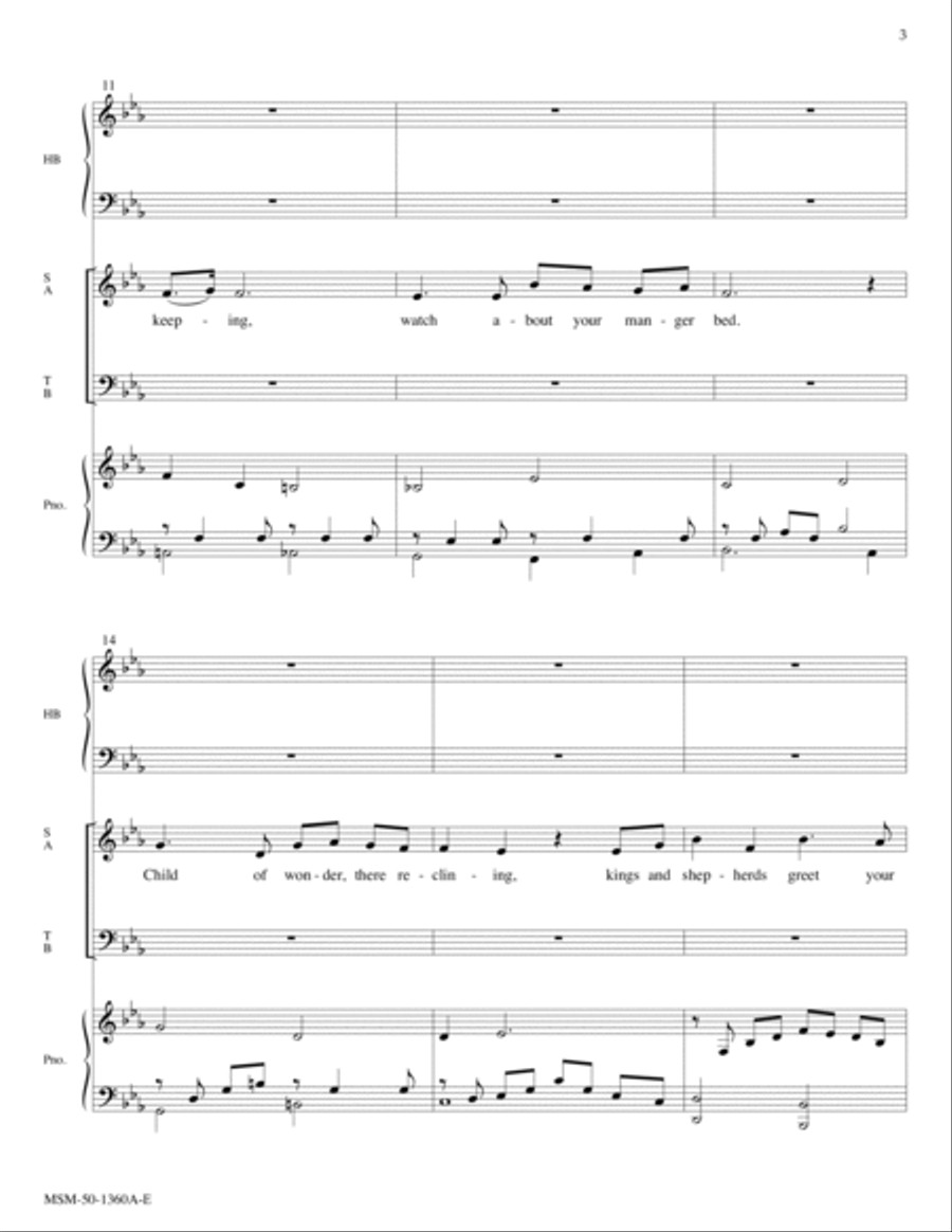 Child of Mary Choir scores gallery preview page 3