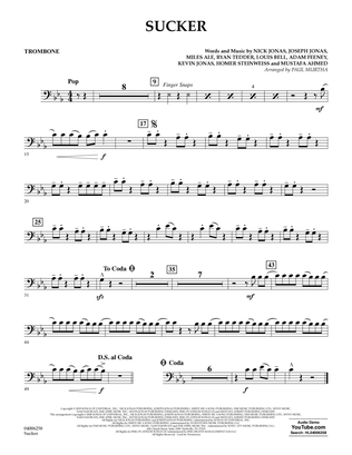 Sucker (arr. Paul Murtha) - Trombone