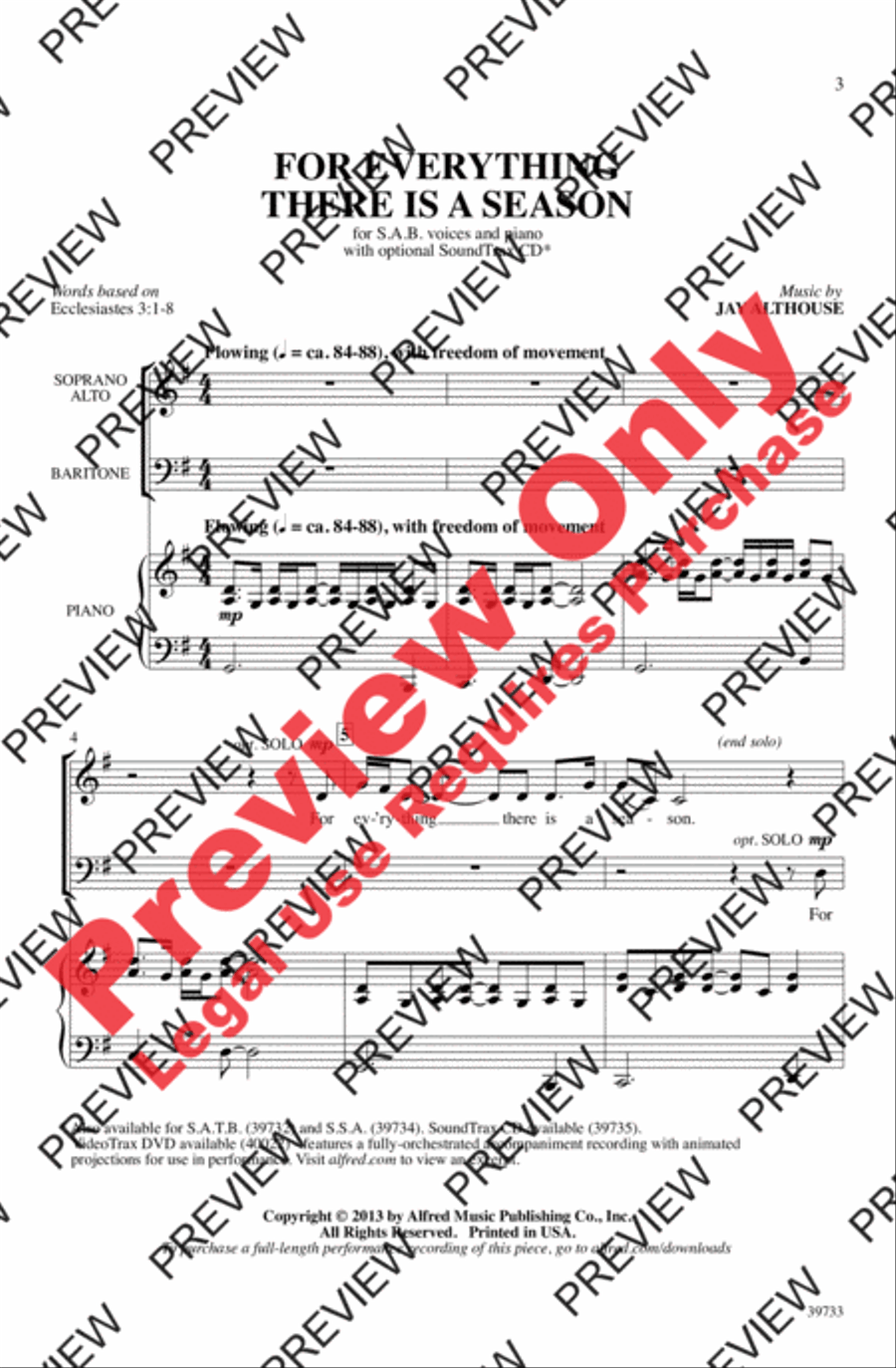 For Everything There Is a Season 3-Part scores gallery preview page 2