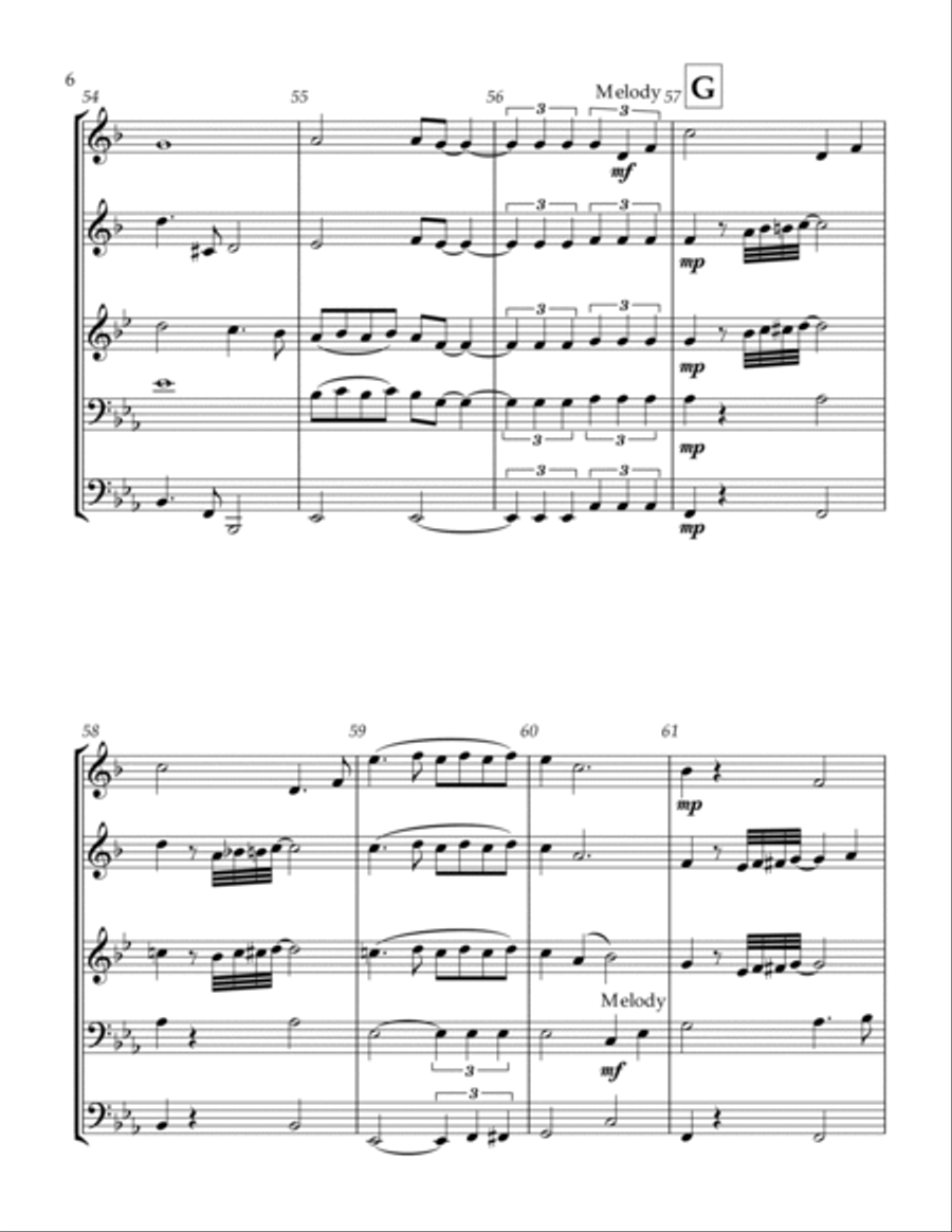 Pure Imagination Pure Imagination Brass Ensemble scores gallery preview page 6