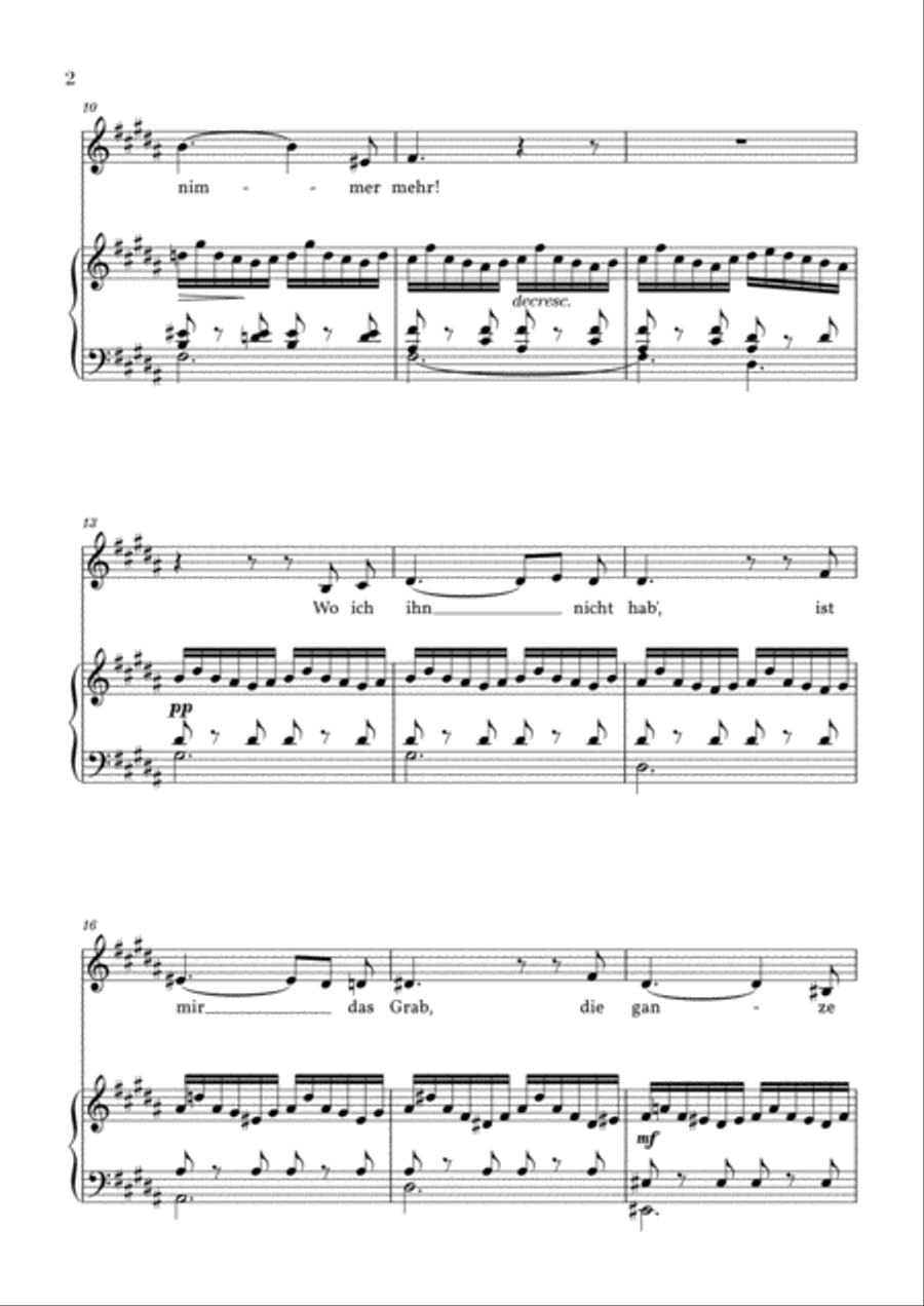 Gretchen am Spinnrade, D. 118 (G-sharp minor) Voice scores gallery preview page 2
