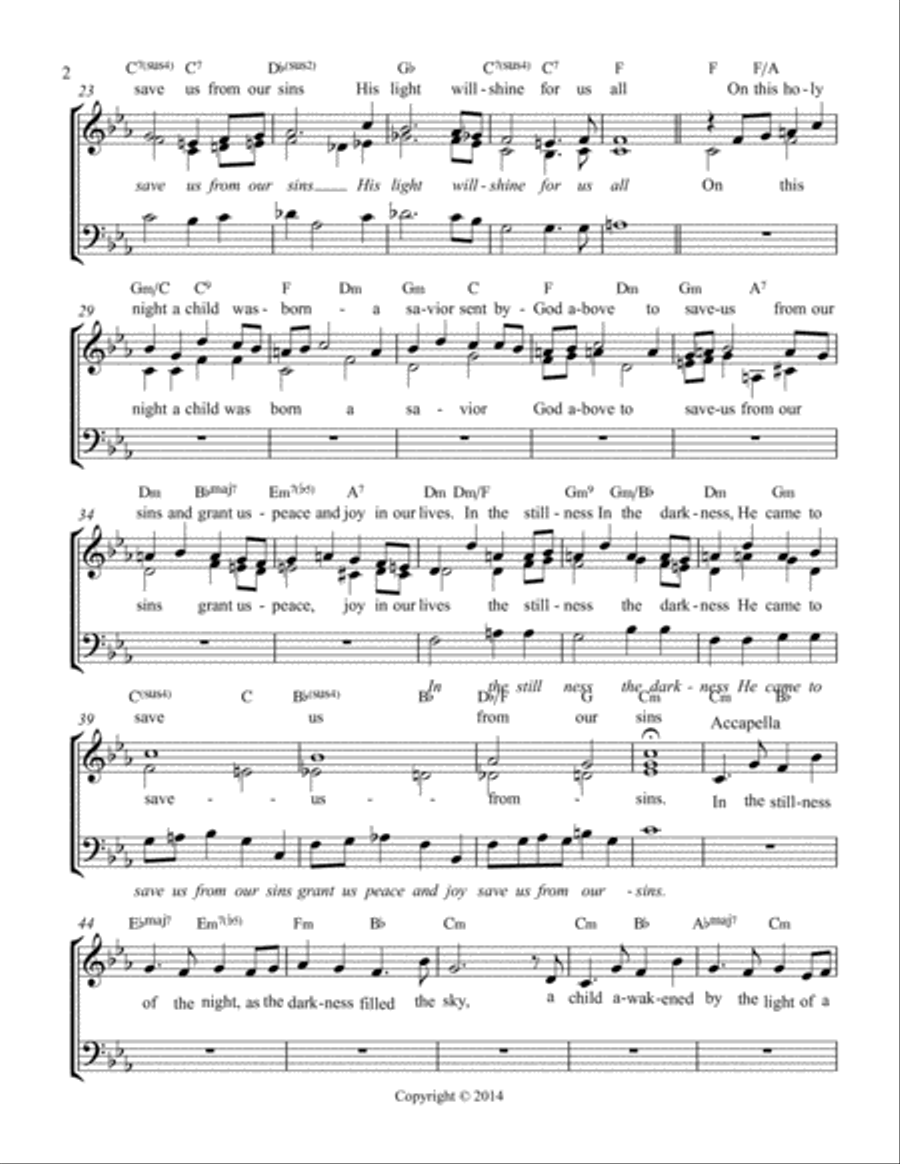Stillness Stillness 3-Part scores gallery preview page 2