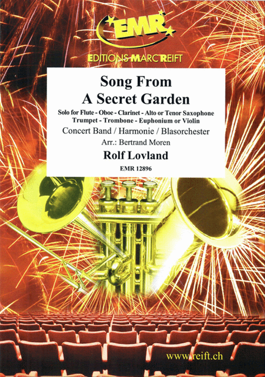 Song From A Secret Garden Concert Band scores gallery preview page 1