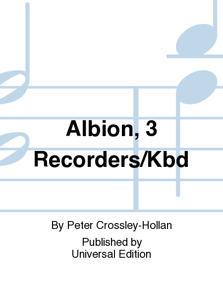 Albion, 3 Recorders/Kbd
