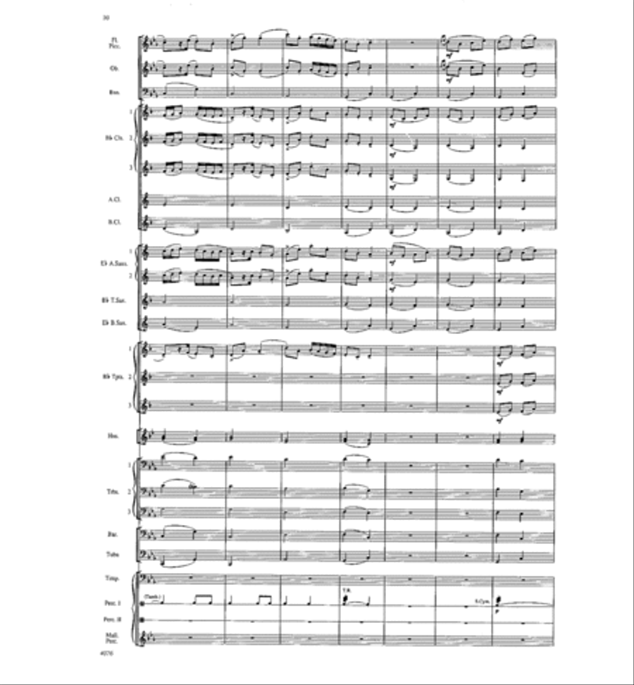 West Highlands Sojourn West Highlands Sojourn Concert Band scores gallery preview page 11