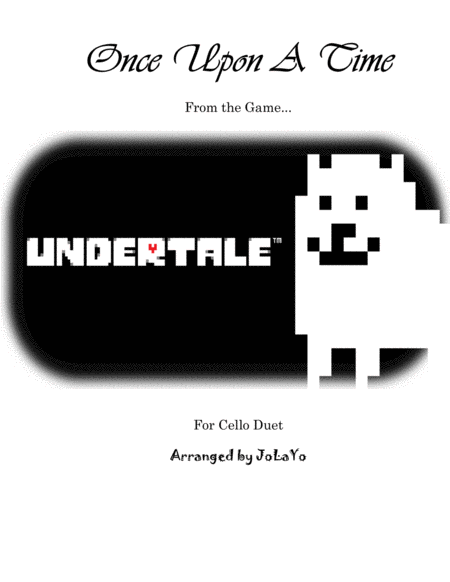 Once Upon a Time (from Undertale) - Cello Duet image number null