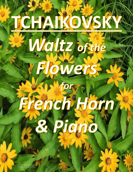 Tchaikovsky: Waltz of the Flowers from Nutcracker Suite for French Horn & Piano image number null