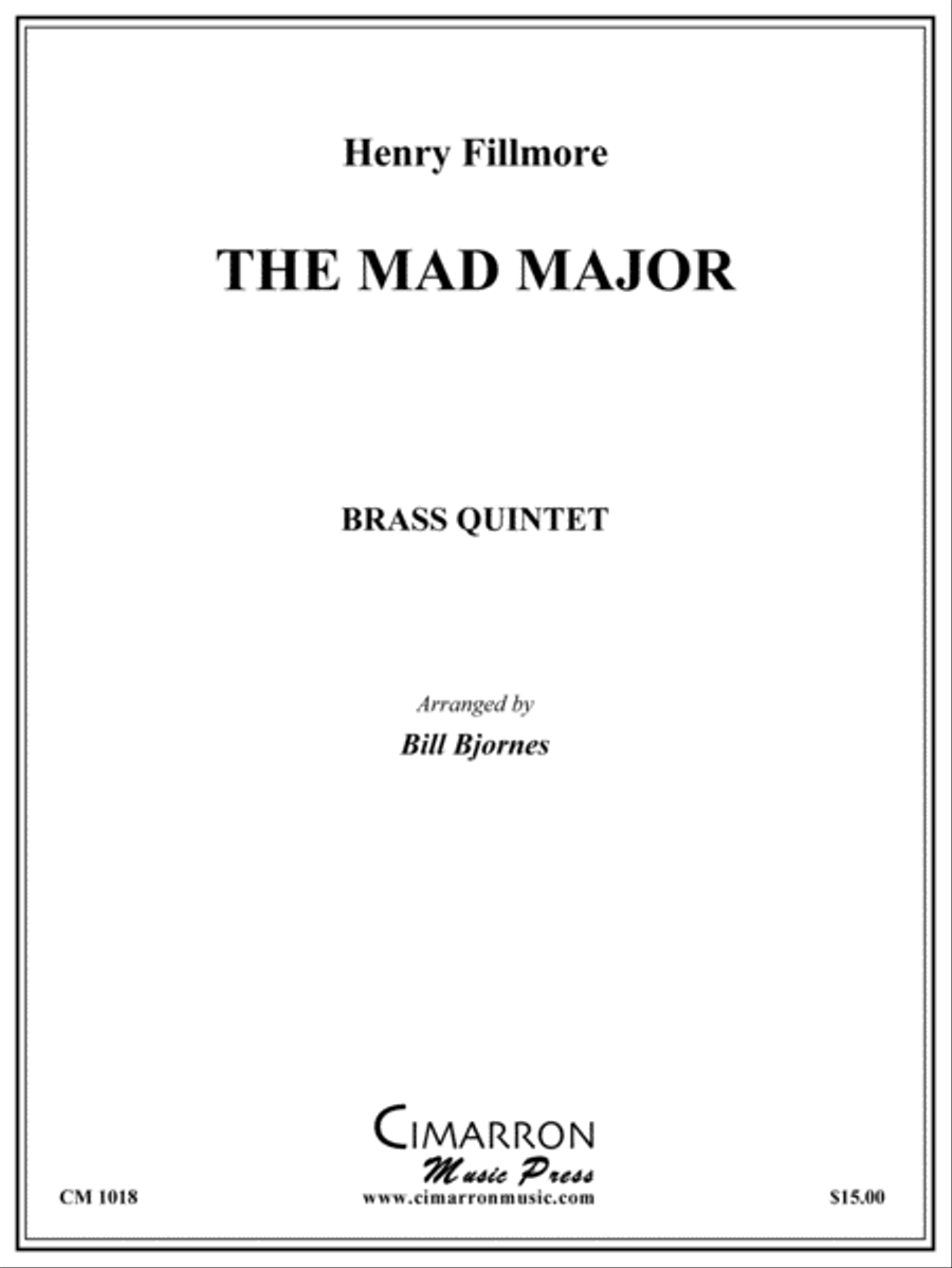 Mad Major March Brass Quintet scores gallery preview page 1