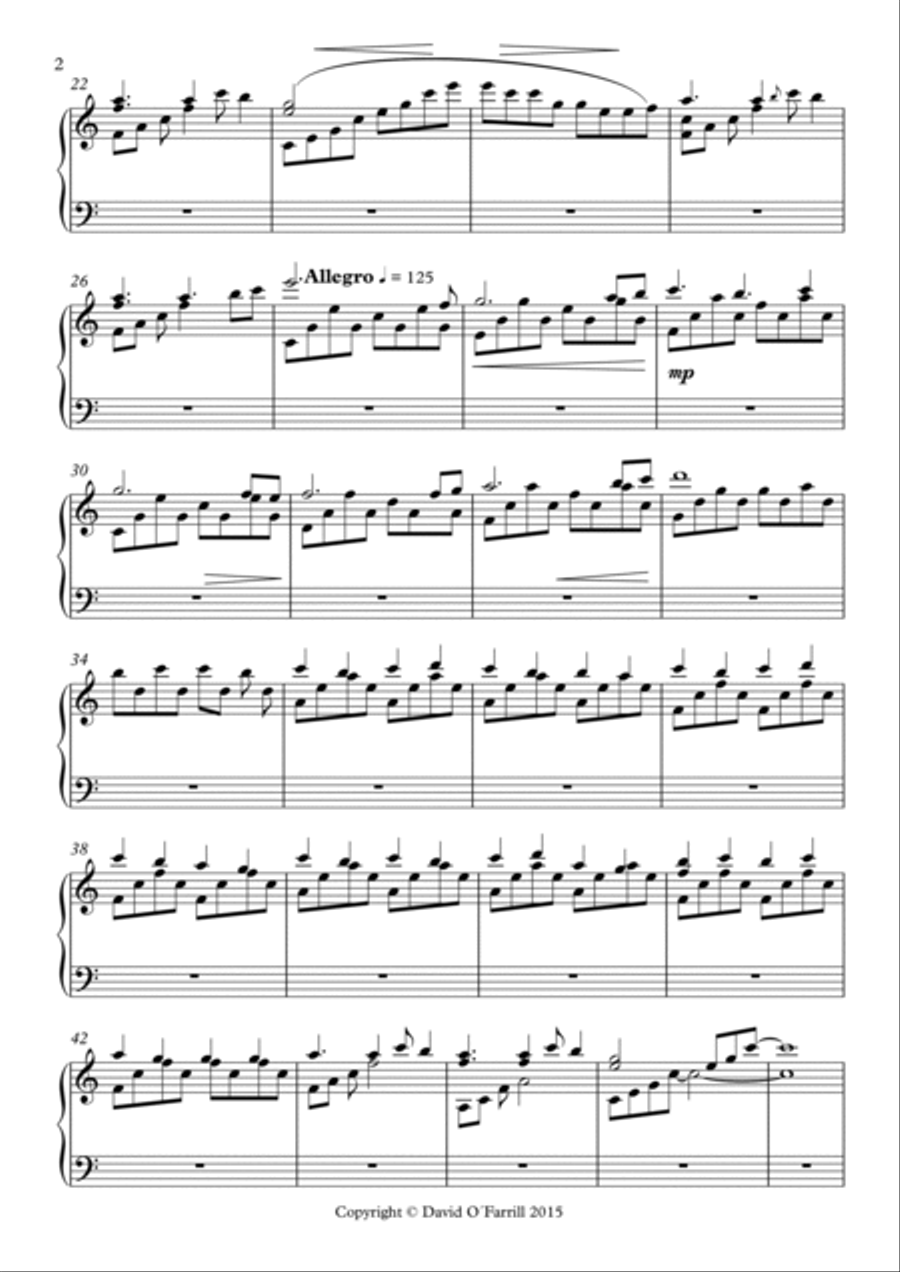 Part One: Choices Piano Solo scores gallery preview page 2