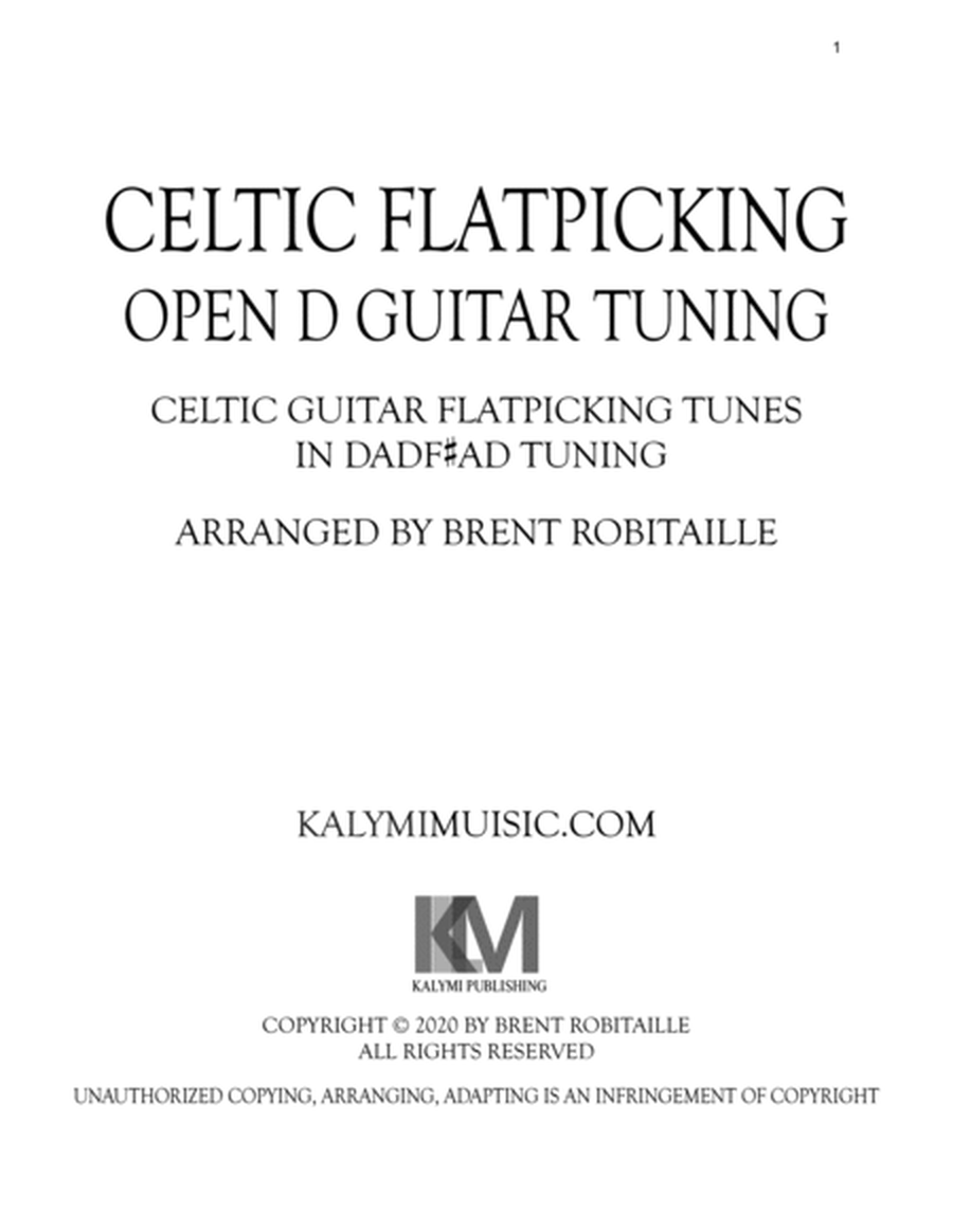 Open D Guitar Tuning Celtic Flatpicking image number null