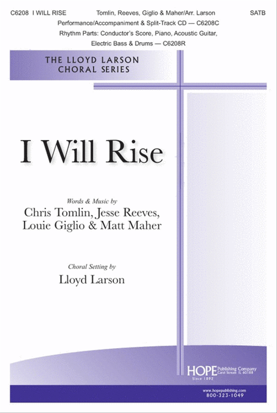 I Will Rise Choir scores gallery preview page 1