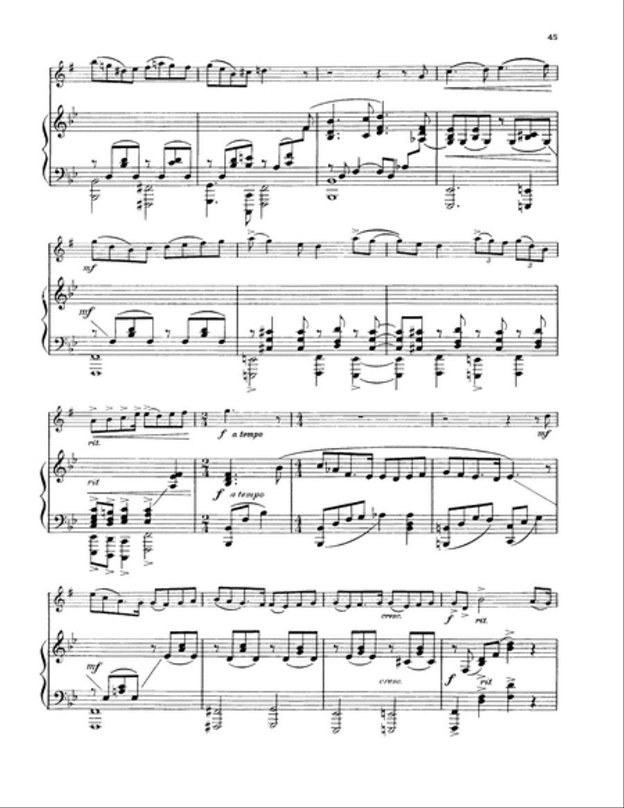 Recitative & Allegro Alto Saxophone scores gallery preview page 5