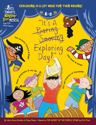 Book cover for It's A Boring Snoring Exploring Day