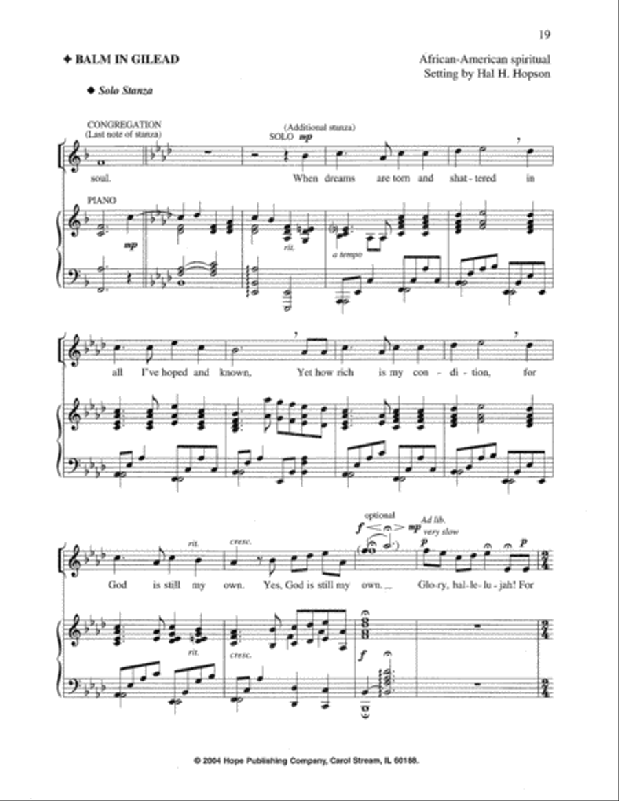 More Creative Ways to Use the Choir, Organ, Handbells and Other Instruments (V-D Choir scores gallery preview page 21