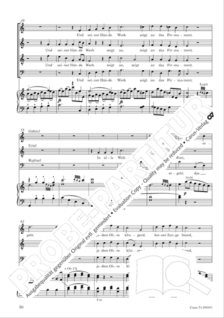The Creation (Die Schopfung) The Creation (Die Schopfung) 4-Part scores gallery preview page 53