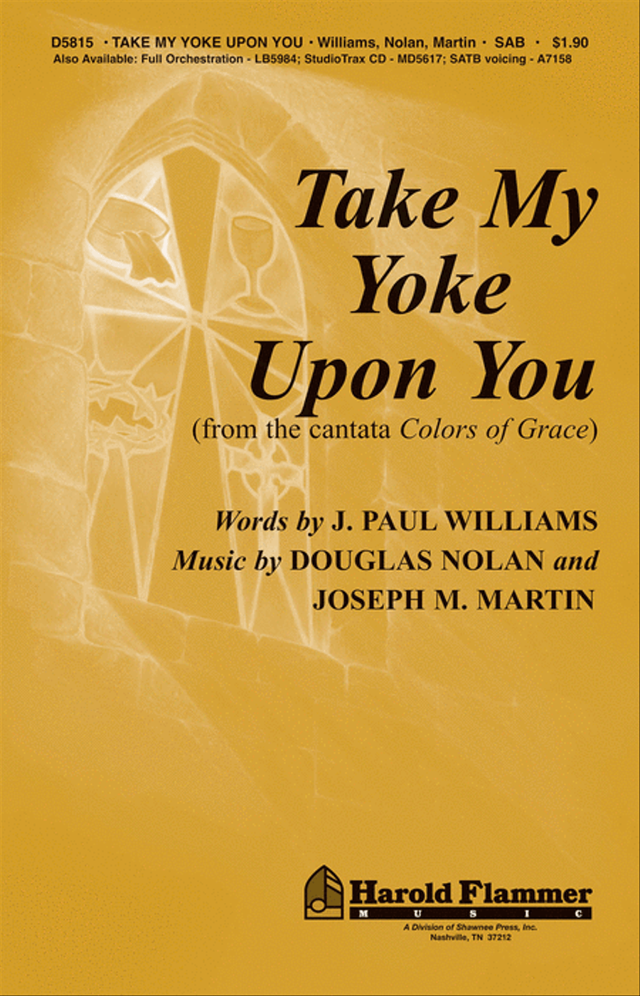 Take My Yoke Upon You 3-Part scores gallery preview page 1