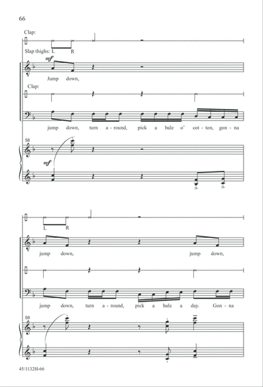 Singable Solutions for TB Choirs TB scores gallery preview page 66