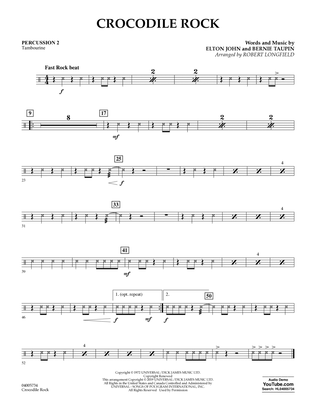 Crocodile Rock (arr. Robert Longfield) - Percussion 2