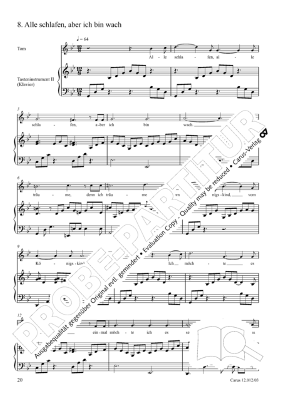 London Dreams 3-Part scores gallery preview page 21