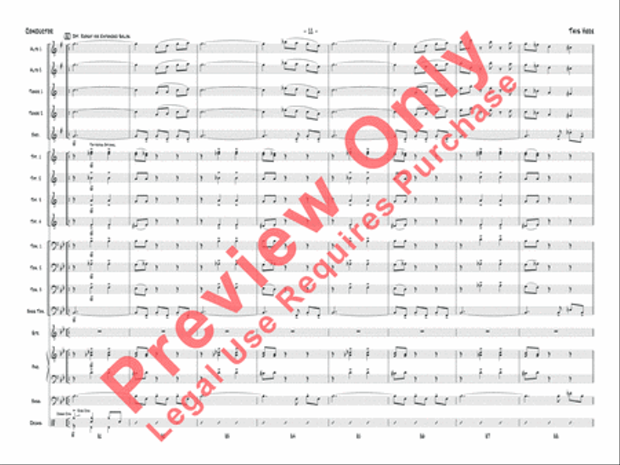 This Here (Dis Here) Jazz Ensemble scores gallery preview page 12