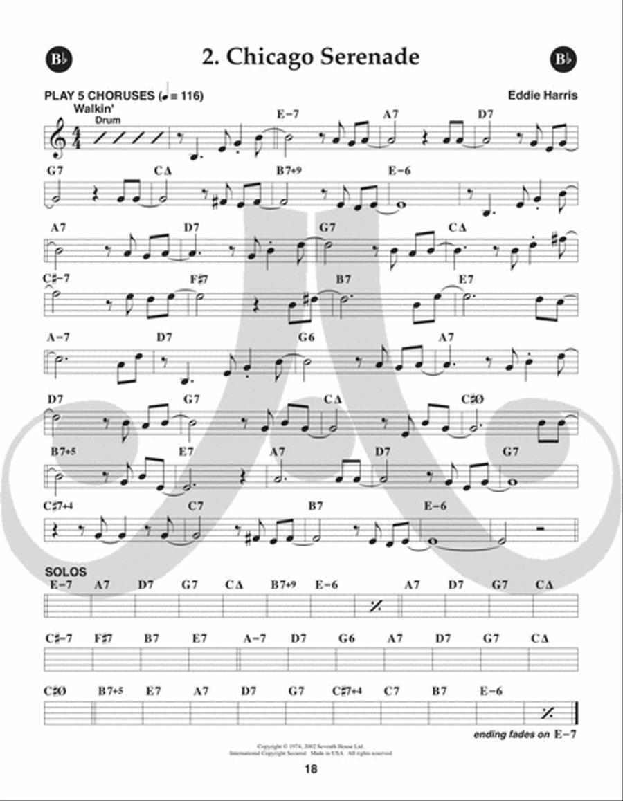 Volume 127 - Eddie Harris - Listen Here Voice scores gallery preview page 7