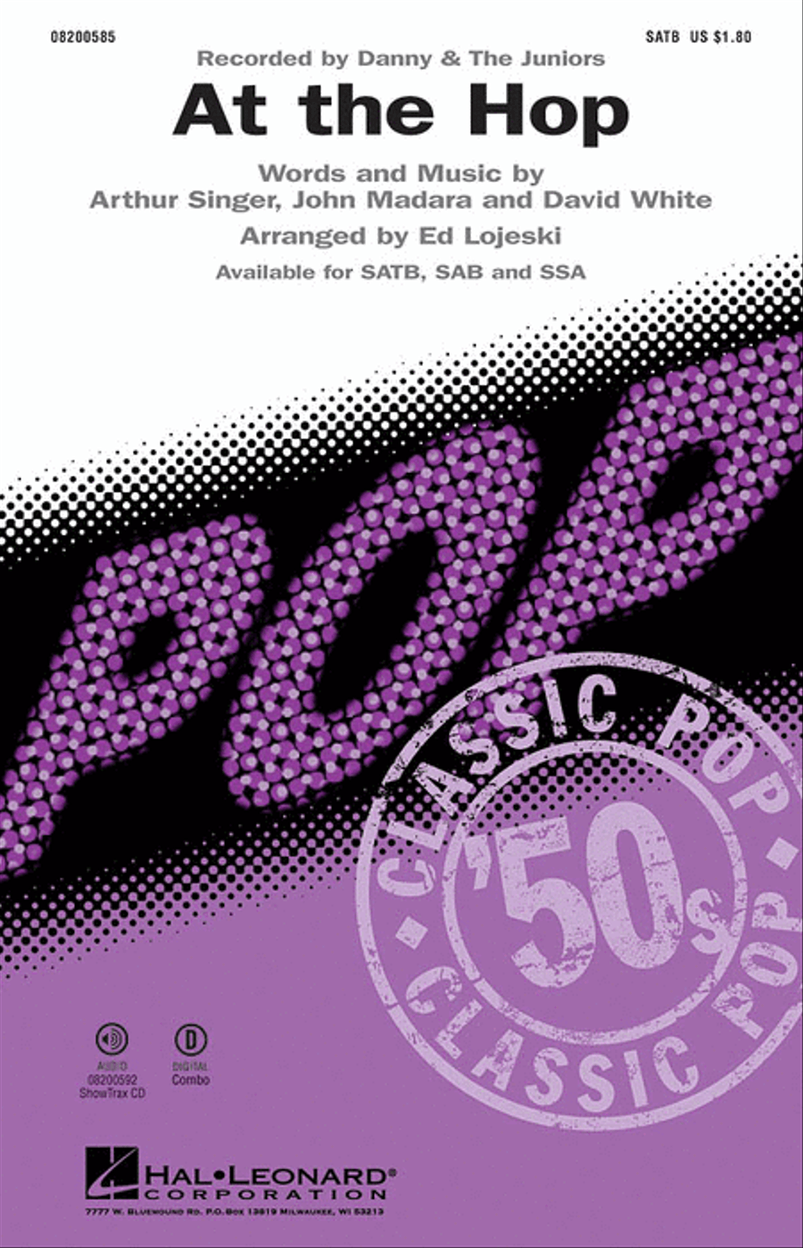 At the Hop At the Hop 4-Part scores gallery preview page 1