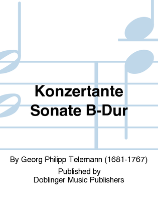 Konzertante Sonate B-Dur