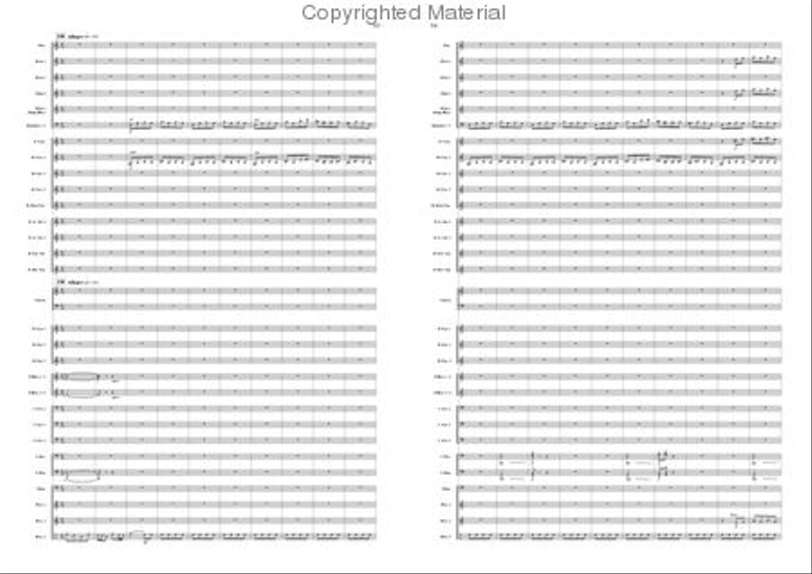 Brabantia Aeterna Concert Band scores gallery preview page 27