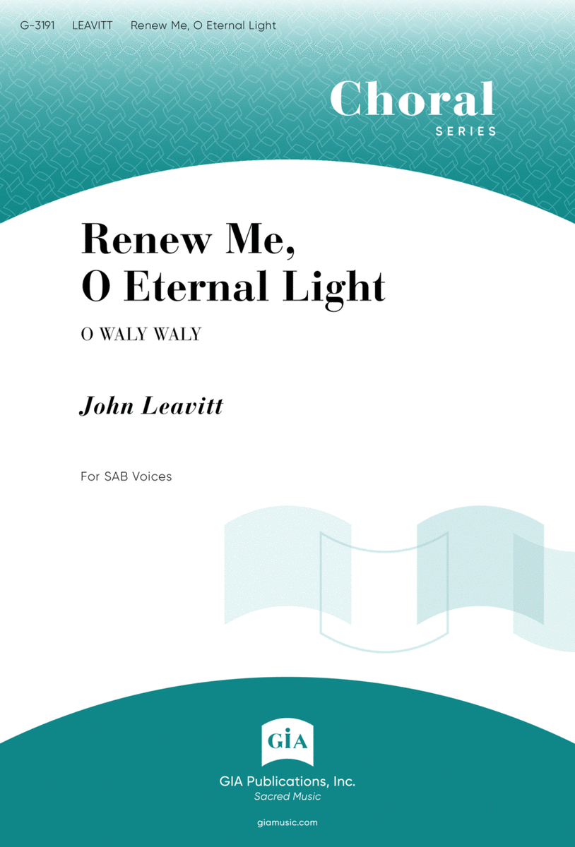 Renew Me, O Eternal Light image number null