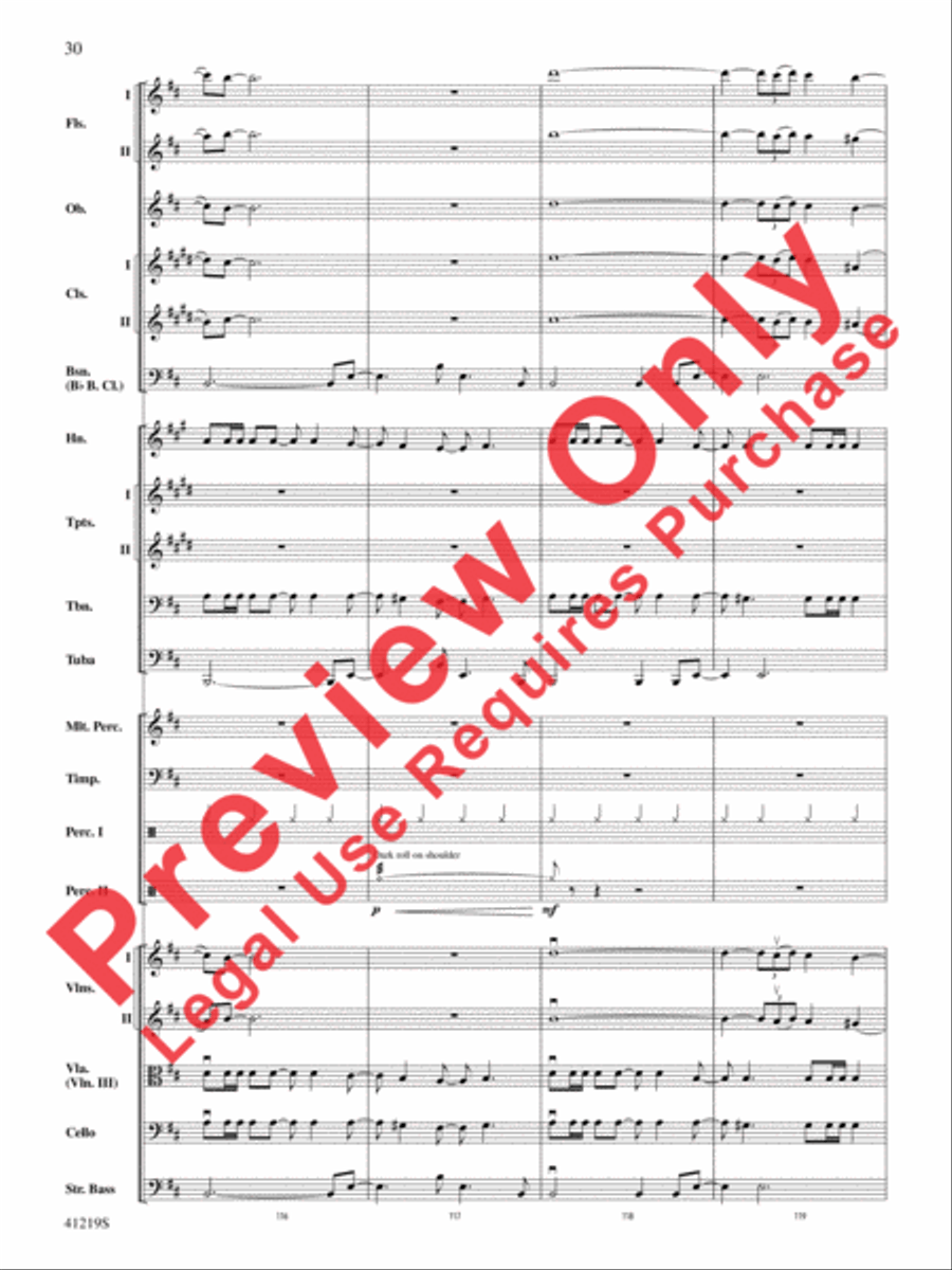 Led Zeppelin Reunion Full Orchestra scores gallery preview page 31