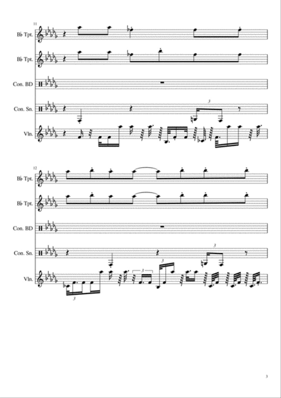 Beet Small Ensemble scores gallery preview page 3