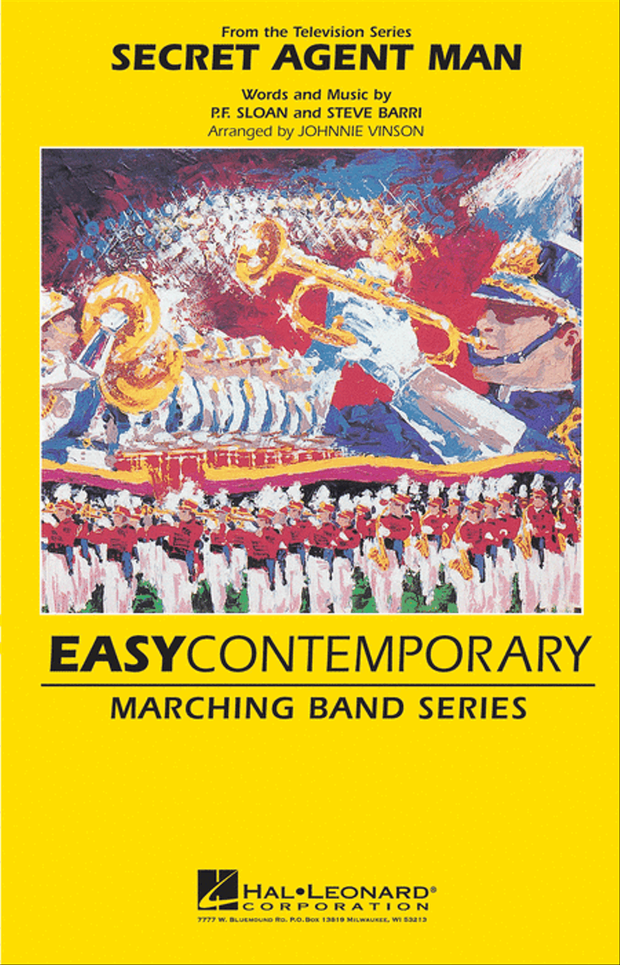 Secret Agent Man Marching Band scores gallery preview page 1