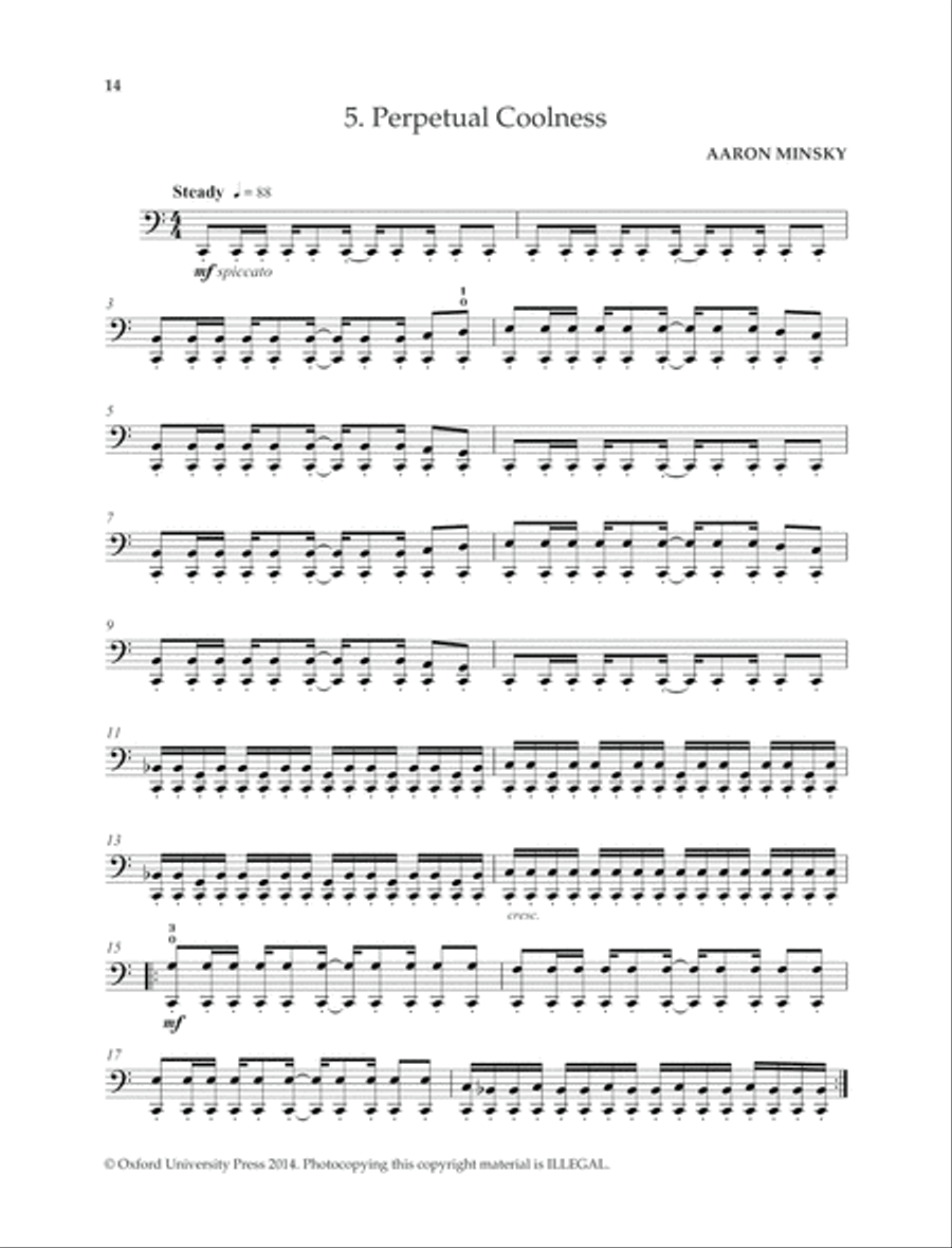 Pop Goes the Cello Piano Accompaniment scores gallery preview page 4