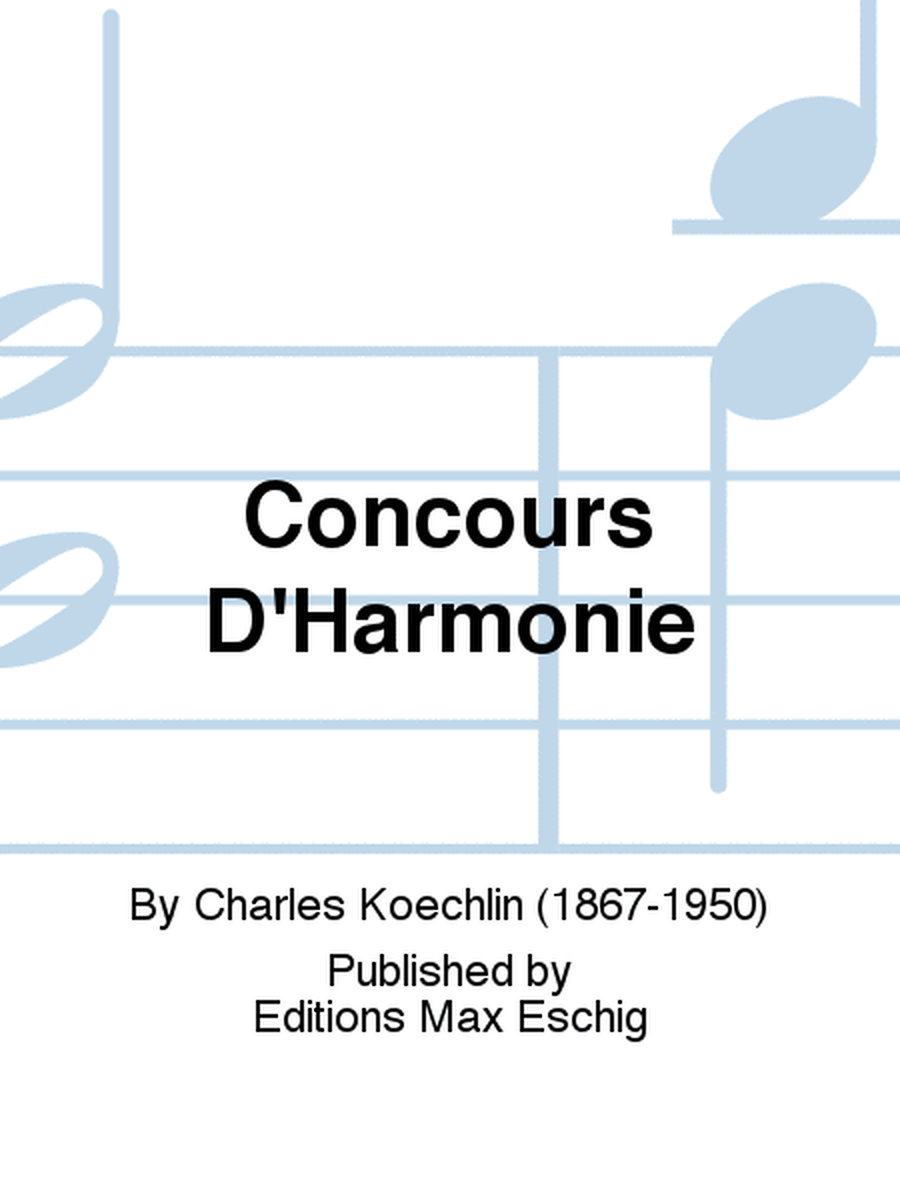 Concours D'Harmonie