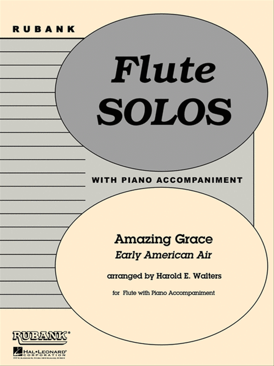 Amazing Grace Flute Solo scores gallery preview page 1
