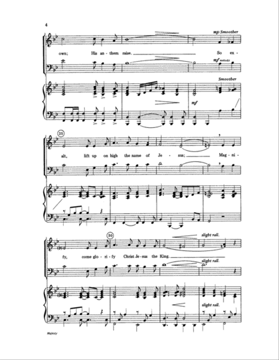 Majesty Choir scores gallery preview page 4
