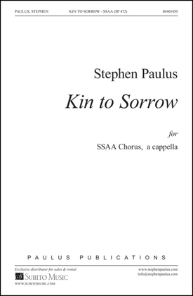 Book cover for Kin to Sorrow