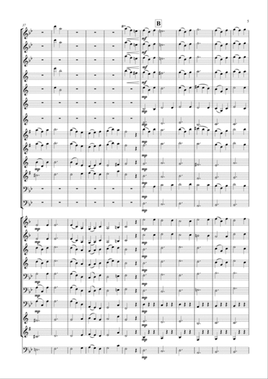 Sailscape for Concert Band Concert Band scores gallery preview page 5