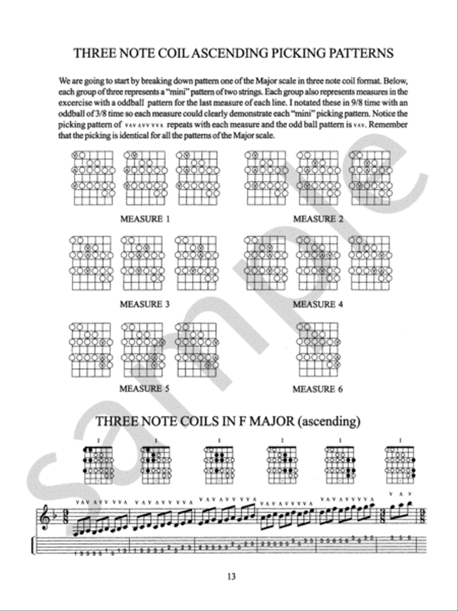 The Guitar Grimoire: The Exercise Book Guitar Tablature scores gallery preview page 9