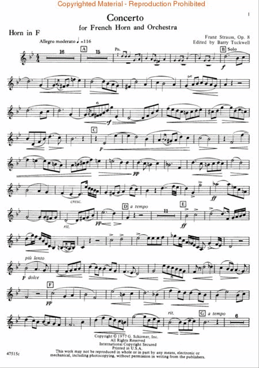 Concerto, Op. 8 Orchestra scores gallery preview page 2