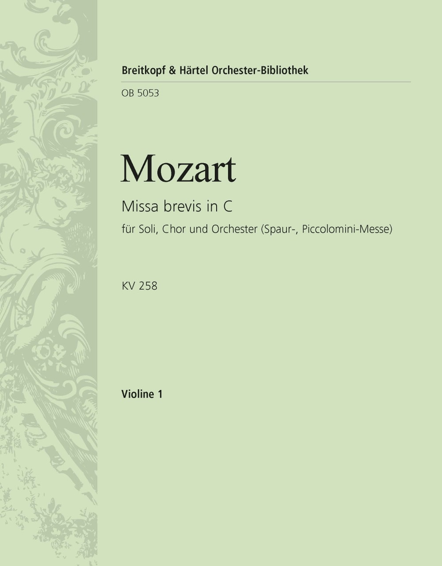 Missa brevis in C K. 258