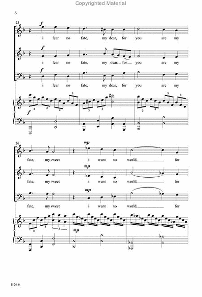 i carry your heart - SATB/SAB Octavo image number null