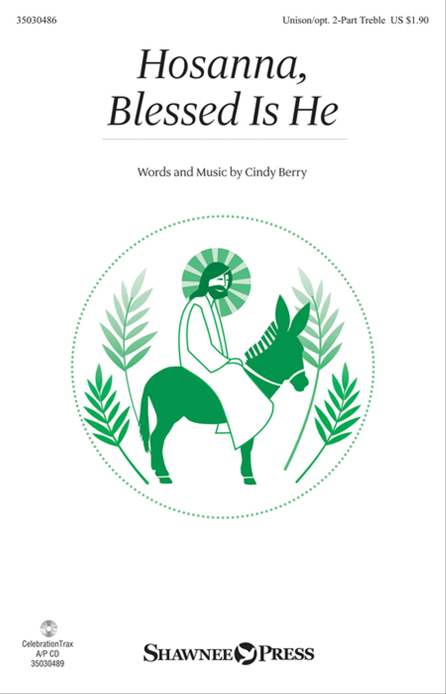 Hosanna, Blessed Is He Unison Choir scores gallery preview page 1