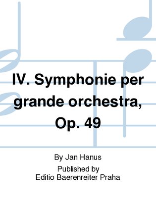 IV. Symphonie per grande orchestra, op. 49