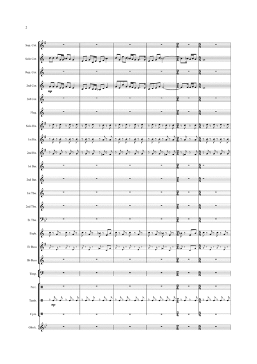 Country Fair Brass Band scores gallery preview page 2