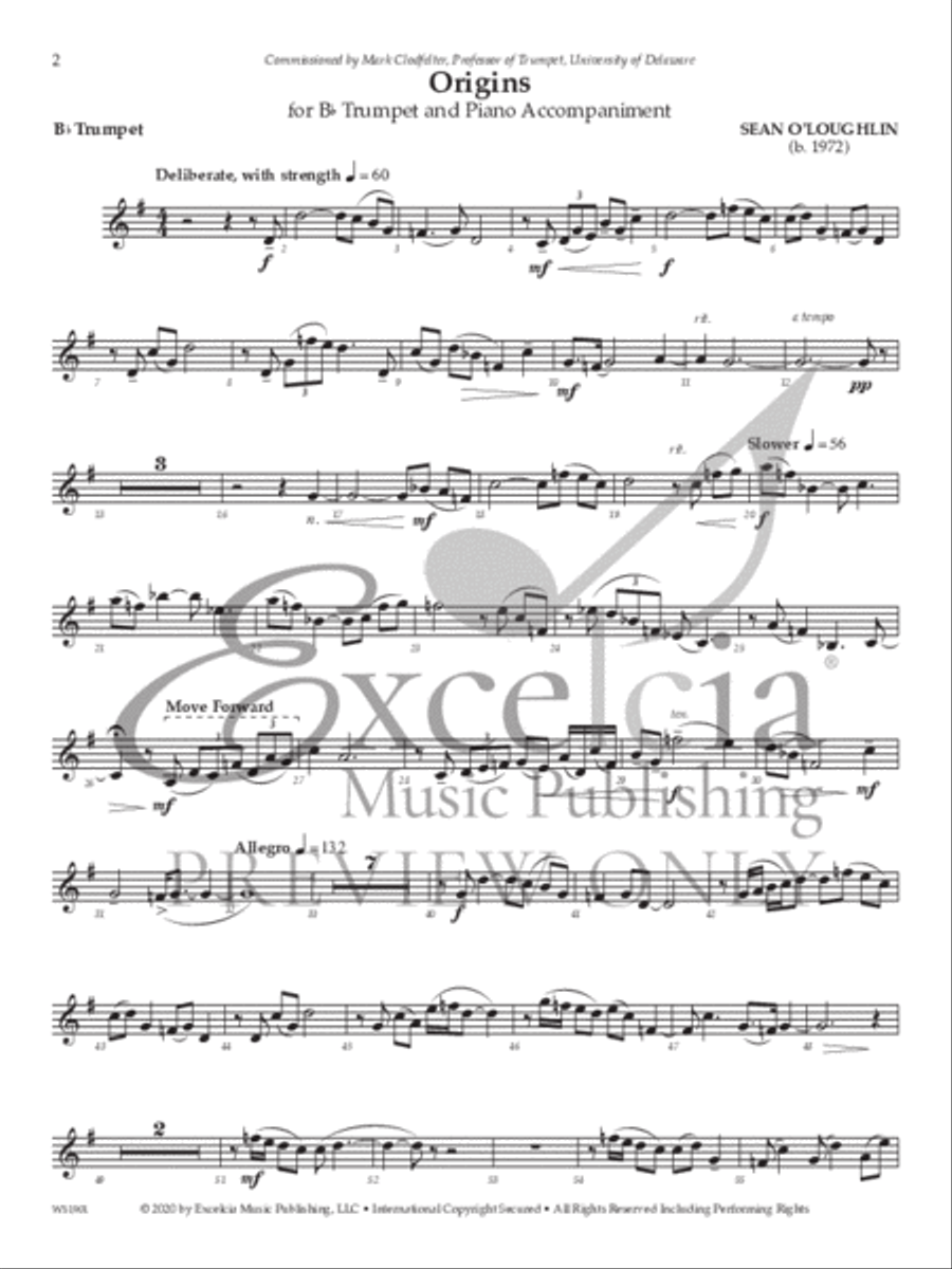 Origins B-Flat Trumpet scores gallery preview page 2